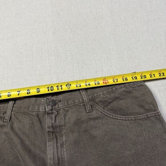 NWT Lee Denim Shorts Men's Size 42 Brown Regular Fit 10” Shorts - Picture 4 of 6